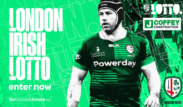 Win £1,000, hospitality & a signed jersey with the London Irish Lotto!
